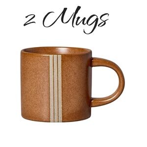 15oz Triple Stripe Stoneware Mug Cosmic
Rust - Hearth & Hand™ with Magnolia